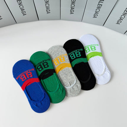 BALENCIAGA 26S NO-SHOW SOCKS 421143 (1 BOX)