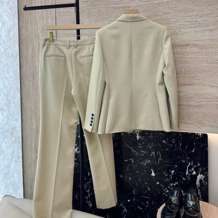 MAX MARA 25S SET VEST BLAZER 015