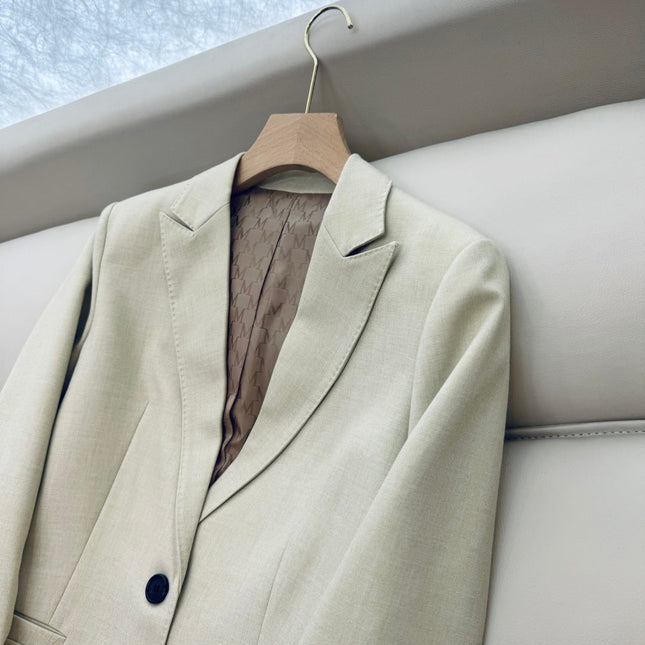 MAX MARA 25S SET VEST BLAZER 015