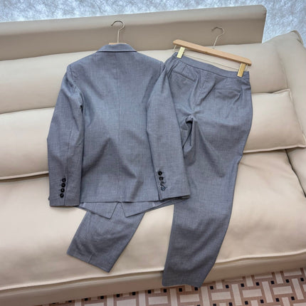 MAX MARA 25S SET VEST BLAZER 012