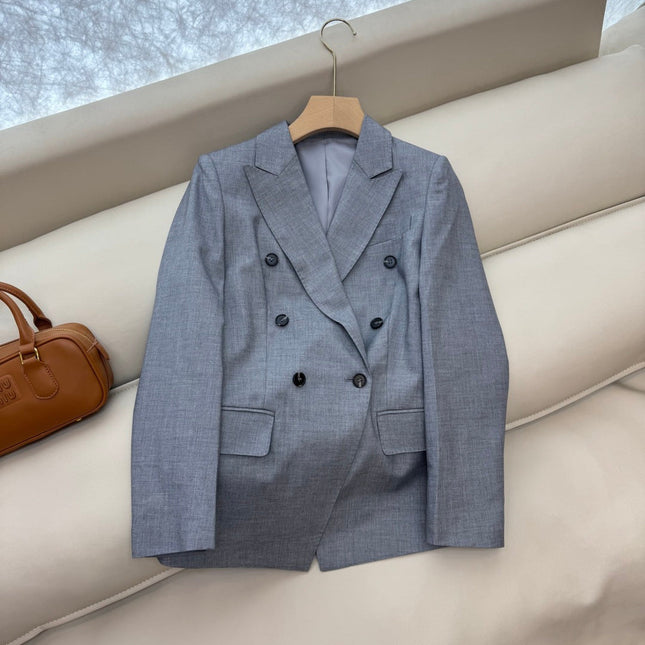 MAX MARA 25S SET VEST BLAZER 012