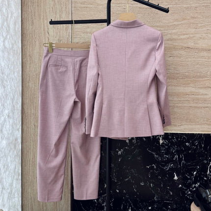 MAX MARA 25S SET VEST BLAZER 011