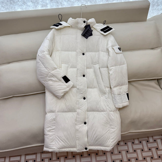 PRADA 25S LONG PUFFER JACKET 520