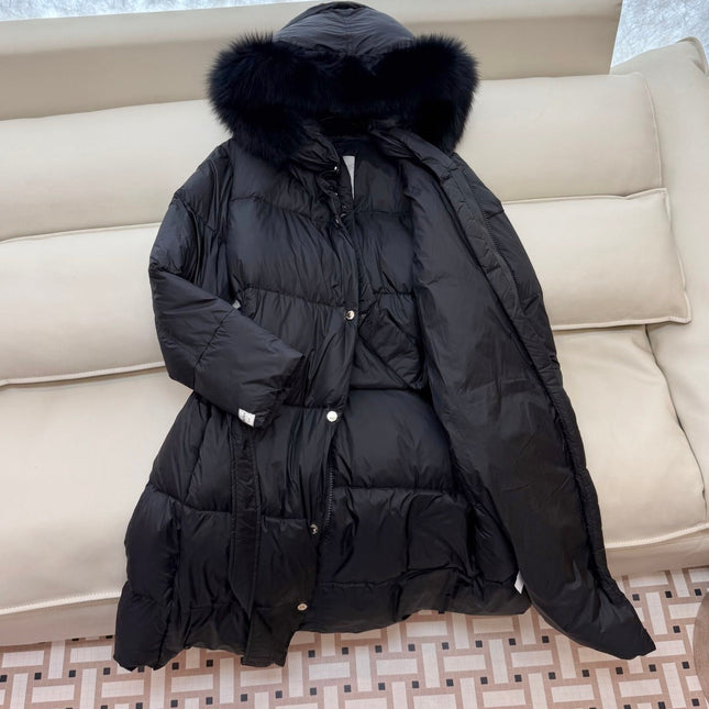 MAX MARA 25S LONG DOWN COAT 211