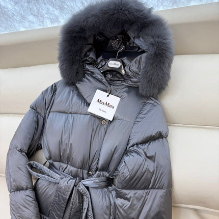 MAX MARA 25S LONG DOWN COAT 209