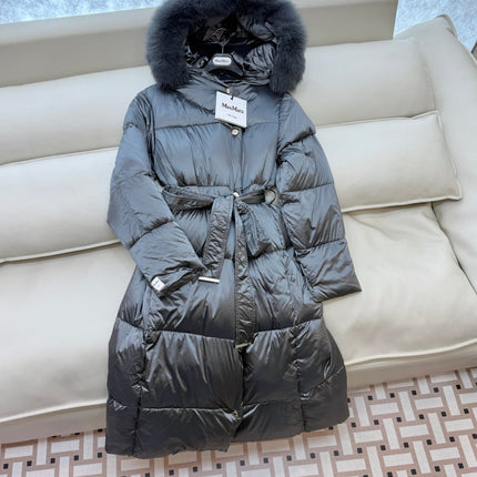 MAX MARA 25S LONG DOWN COAT 209