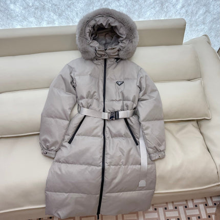 PRADA 25S LONG PUFFER JACKET 518