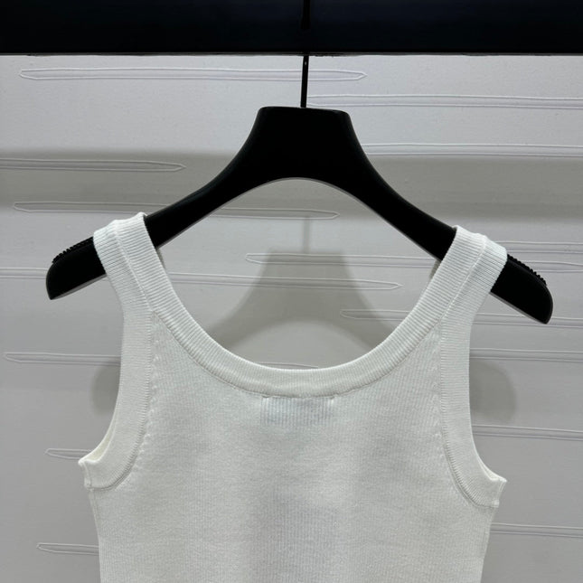 Miumiu 25 White Crop Top