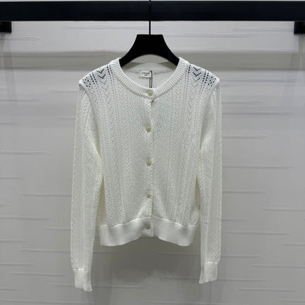 CELINE 25S LONG SLEEVE CARDIGAN 264103