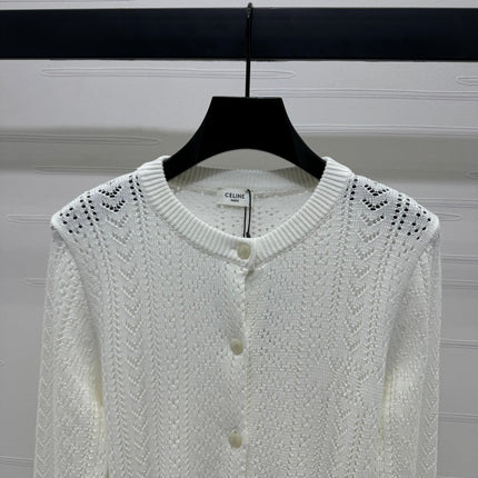 CELINE 25S LONG SLEEVE CARDIGAN 264103