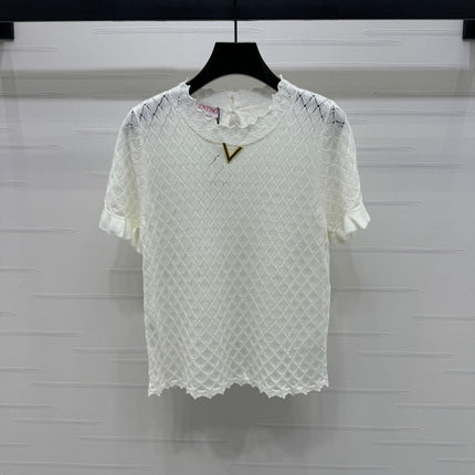 VALENTINO SHORT SLEEVE T-SHIRT WHITE 274906