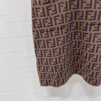 FENDI 26S KNIT BLAZER DRESS 223