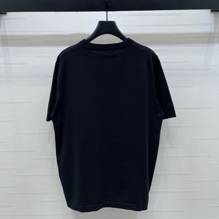LV 25S SHORT-SLEEVE CREW NECK SWEATER 0089