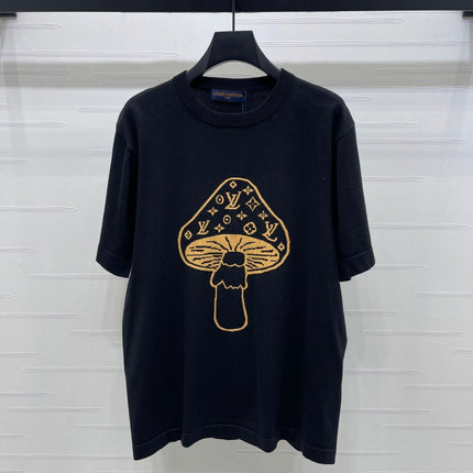LV 25S SHORT-SLEEVE CREW NECK SWEATER 0089