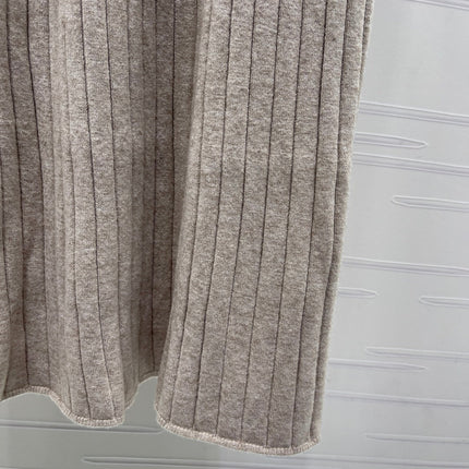 CHANEL 25S KNITTED LONG-SLEEVE DRESS 277