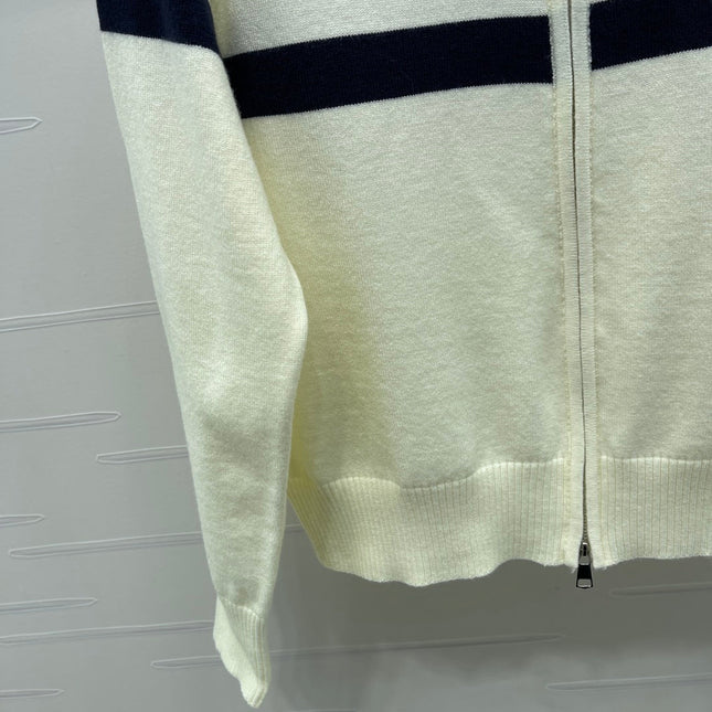 CHANEL 25S STAND-COLLAR CARDIGAN 282