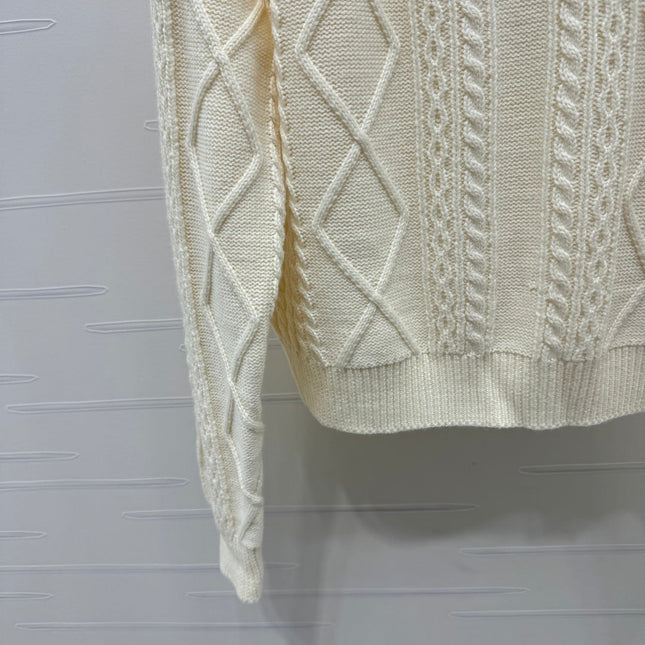 MIUMIU KNIT TOP AND SKIRT SET STYLE 751