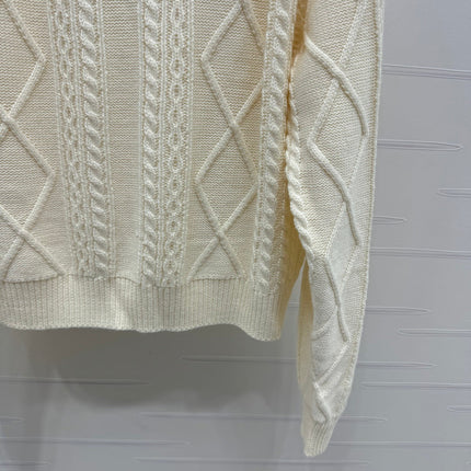 MIUMIU KNIT TOP AND SKIRT SET STYLE 751