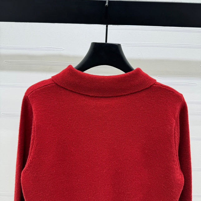 MIUMIU POLO KNIT SWEATER STYLE 749
