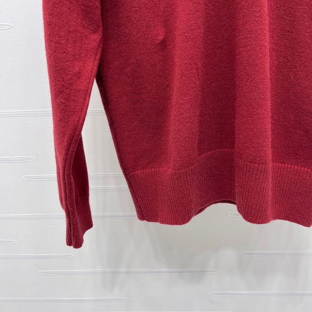 MIUMIU LACE-COLLAR SWEATER STYLE 817