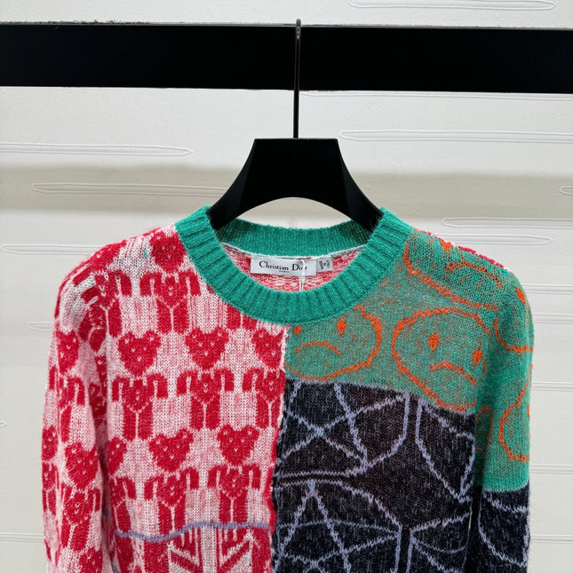 DIOR 26S LONG-SLEEVE CREW-NECK SWEATER 1126