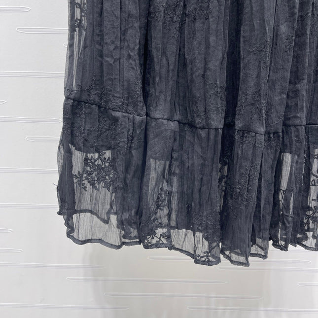 DIOR 26S LACE MIDI SKIRT 1313