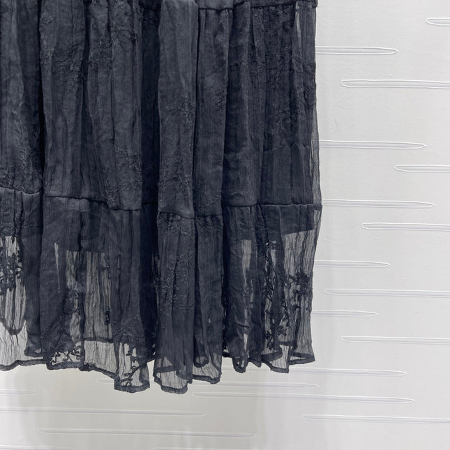 DIOR 26S LACE MIDI SKIRT 1313