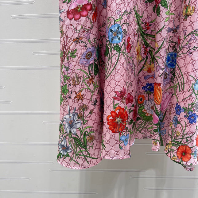 GUCCI 26S SHORT-SLEEVE SHIRT DRESS 444