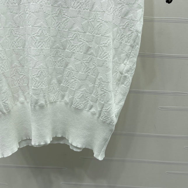 DIOR 26S SHORT-SLEEVE KNIT TOP 1387