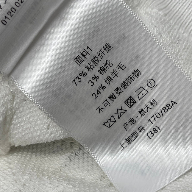 DIOR 26S SHORT-SLEEVE KNIT TOP 1387