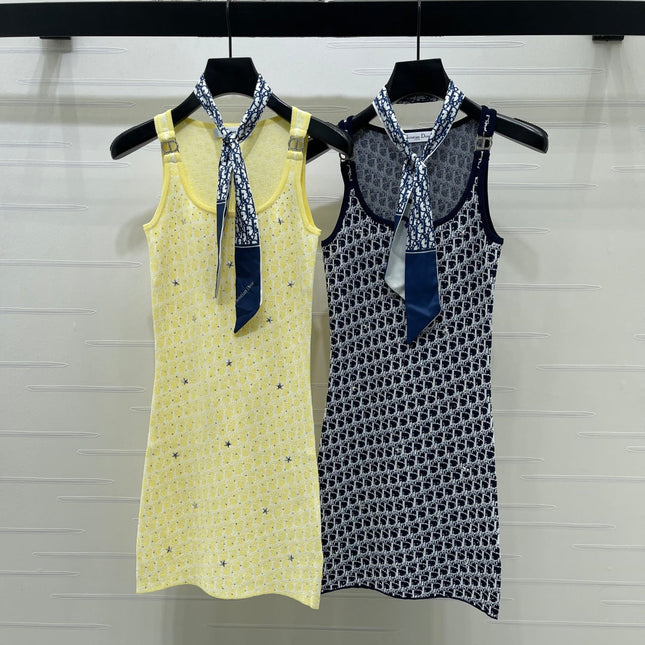 DIOR 26S SLEEVELESS KNIT DRESS 1391