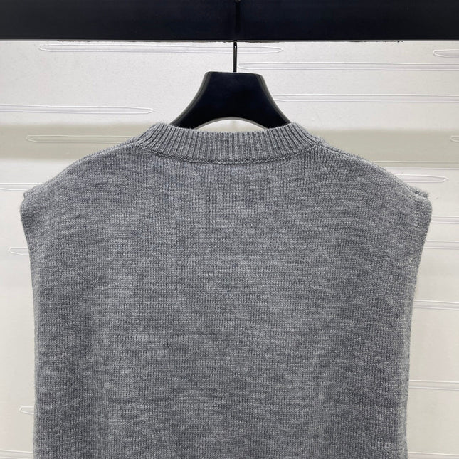 CHANEL 26S CONTRAST KNIT VEST 1323