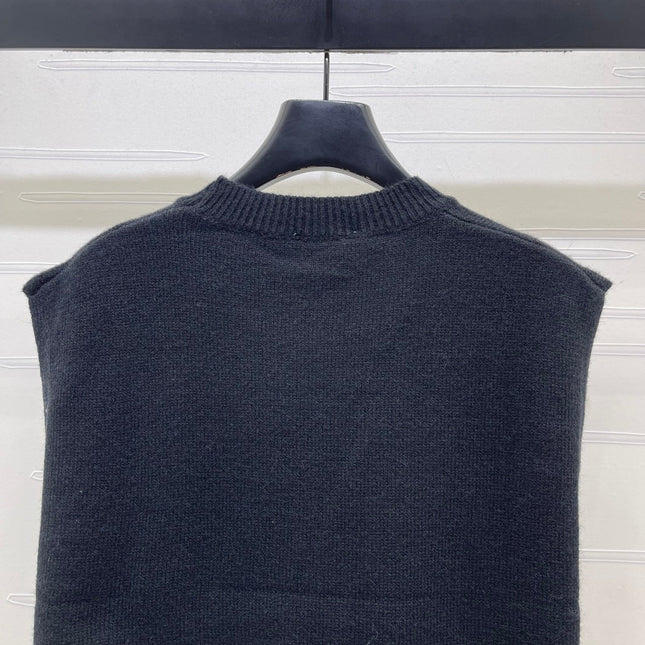 CHANEL 26S CONTRAST KNIT VEST 1324