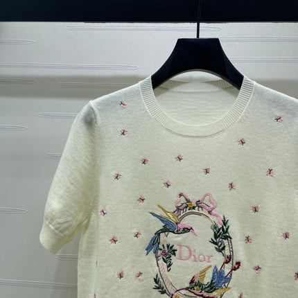 DIOR 26S SHORT-SLEEVE CREWNECK T-SHIRT 1322