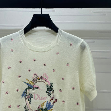DIOR 26S SHORT-SLEEVE CREWNECK T-SHIRT 1322
