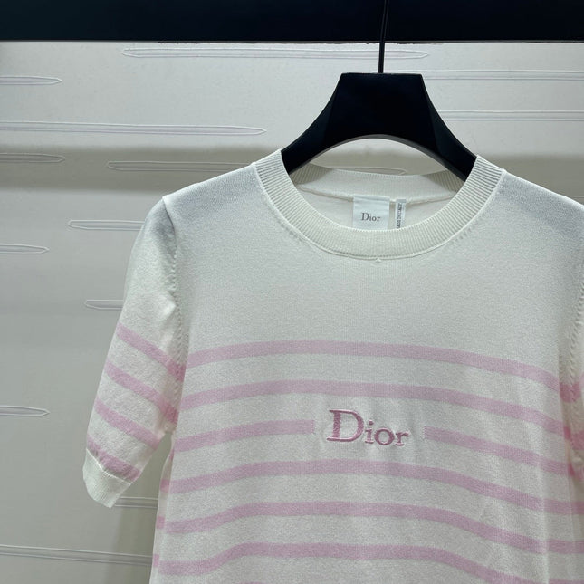 DIOR 26S SHORT-SLEEVE CREWNECK T-SHIRT 1321