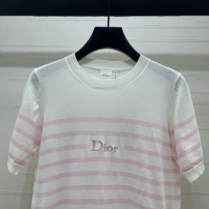 DIOR 26S SHORT-SLEEVE CREWNECK T-SHIRT 1321