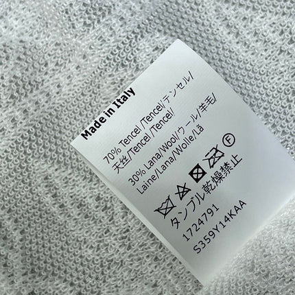 LOEWE 26S RUFFLE-SLEEVE KNIT POLO SHIRT 577