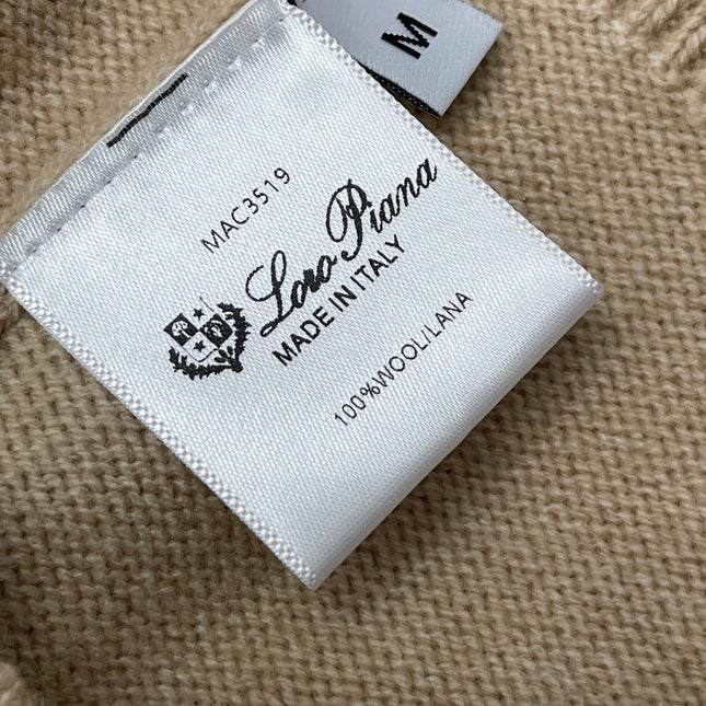 LORO PIANA 26S ZIP-UP KNIT JACKET 884