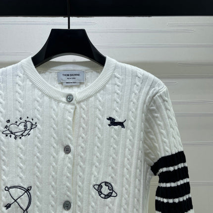 THOM 26S KNIT CARDIGAN 382
