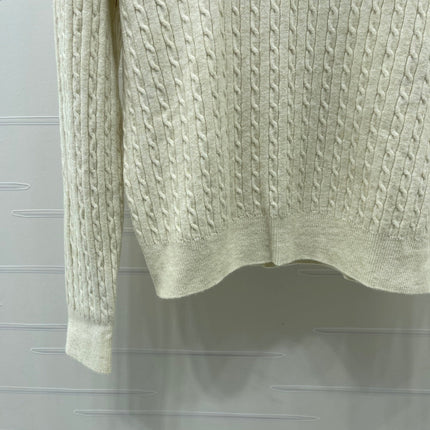 RALPH LAUREN 26S CABLE-KNIT POLO SKIRT SET 548