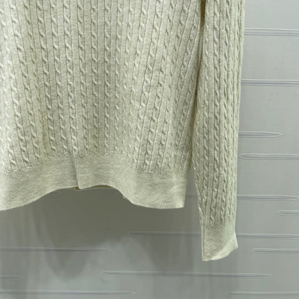 RALPH LAUREN 26S CABLE-KNIT POLO SKIRT SET 548