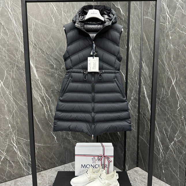 MONCLER 25S LONG DOWN VEST 477