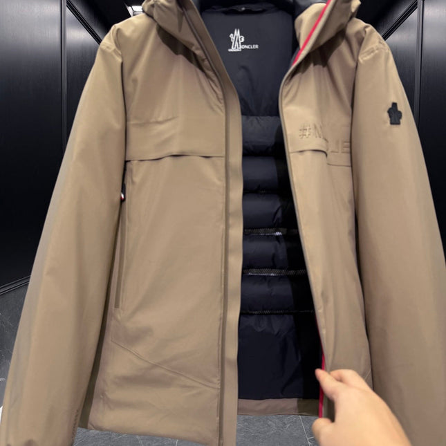 MONCLER 25S HOODED SKI JACKET 383