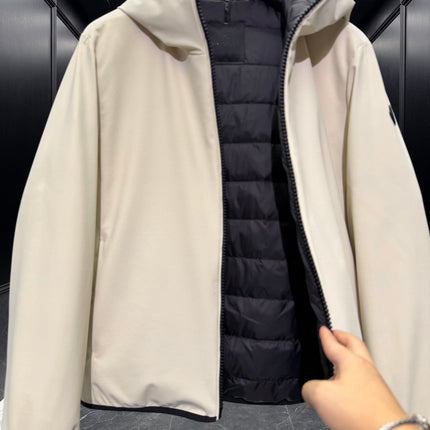 MONCLER 26S ZIP-UP HOODED JACKET 800