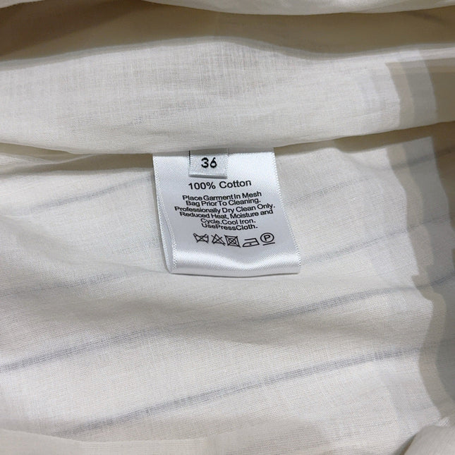 LV 25S VERTICAL STRIPED WIDE-LEG PANTS 0149