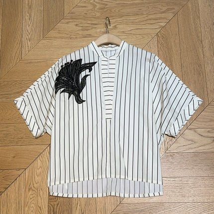 LV 25S VERTICAL STRIPED SHIRT 0148