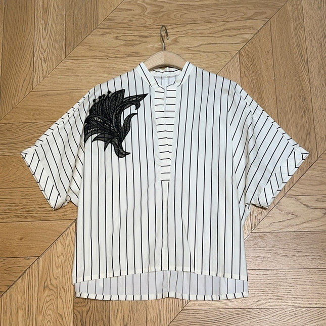 LV 25S VERTICAL STRIPED SHIRT 0148