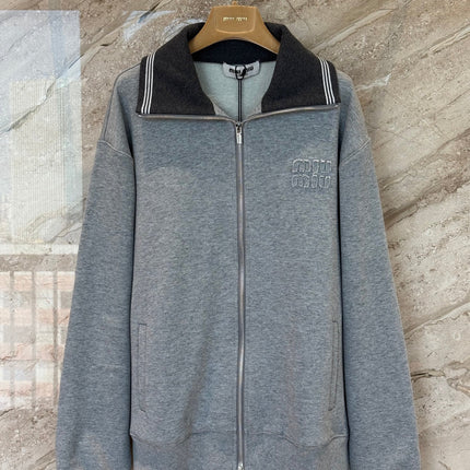 MIUMIU FLEECE JACKET STYLE 717