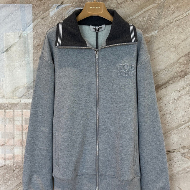 MIUMIU FLEECE JACKET STYLE 717